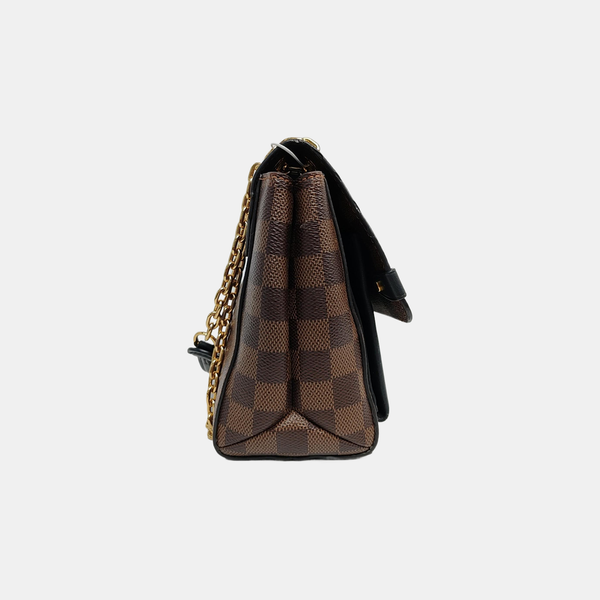 VAVIN PM Damier Ebene Coated Canvas Brown