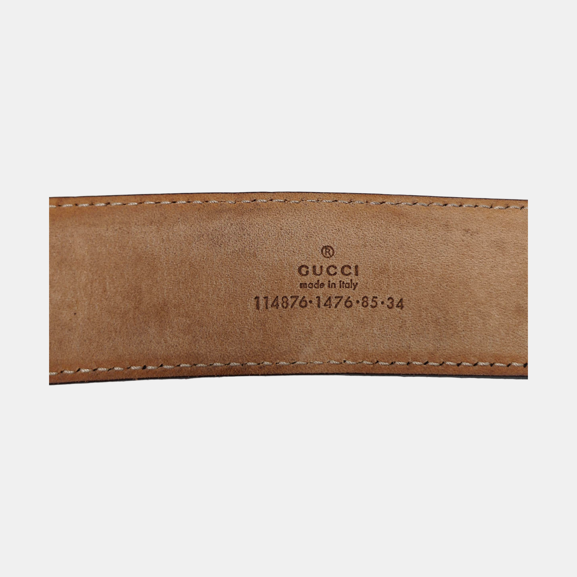 Leather Belt Purple