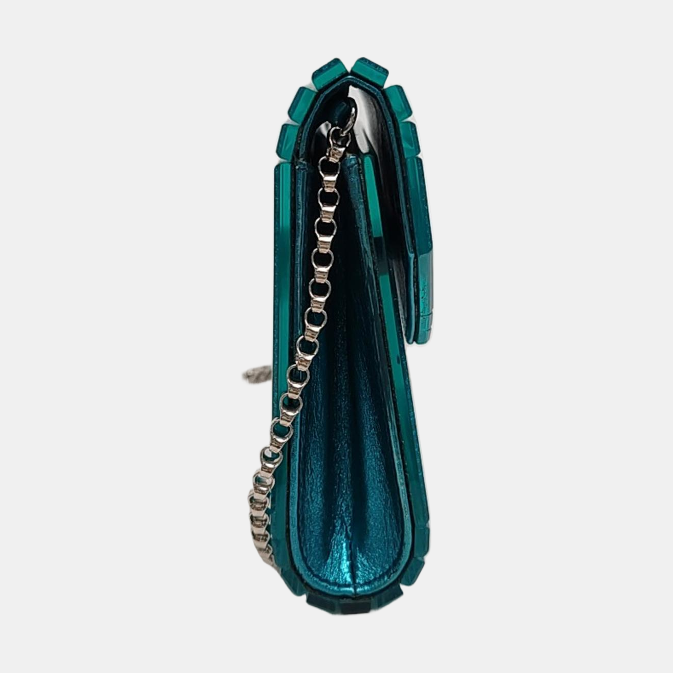 Special Material Crossbody Bag Blue