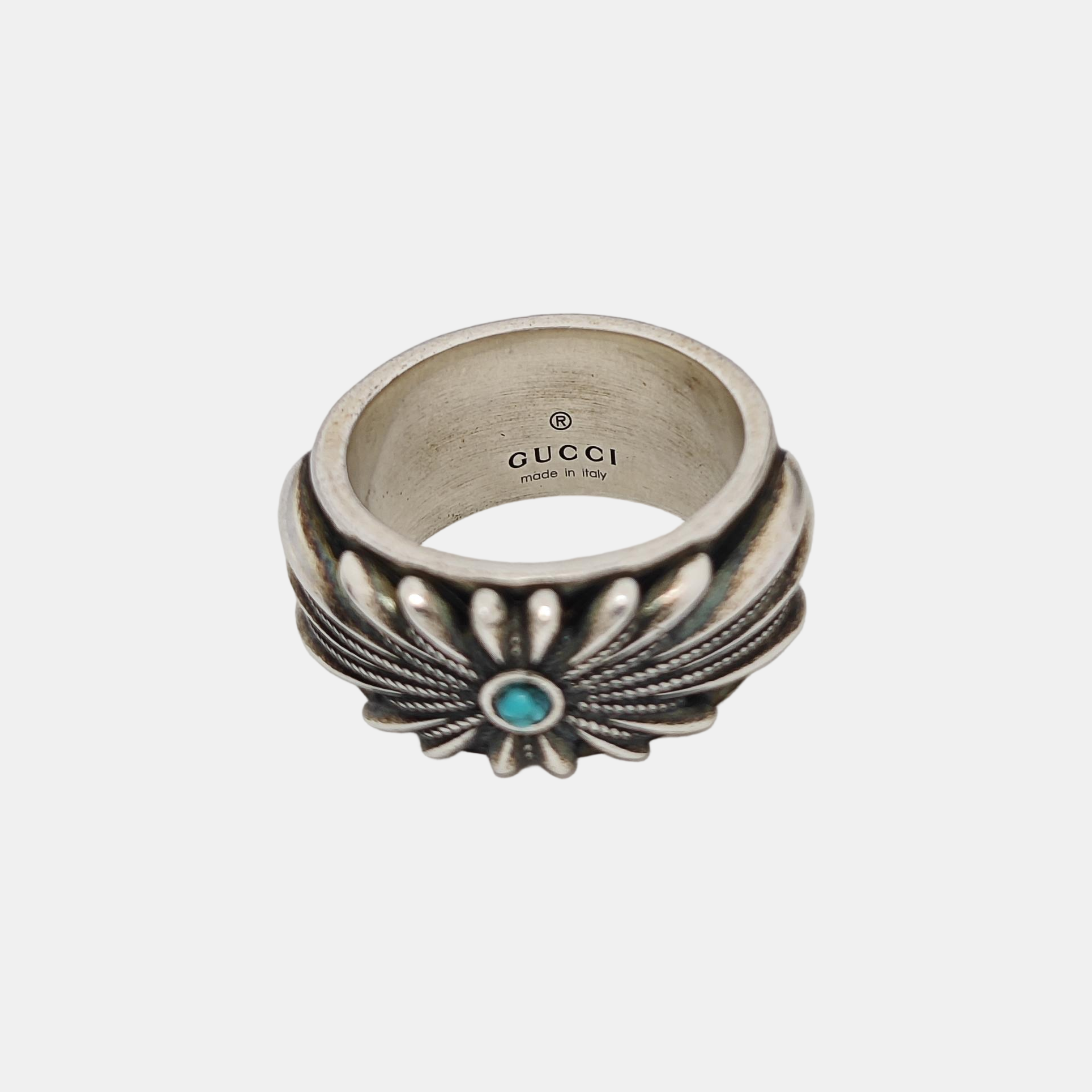 925 Sterling Silver Ring EU 51