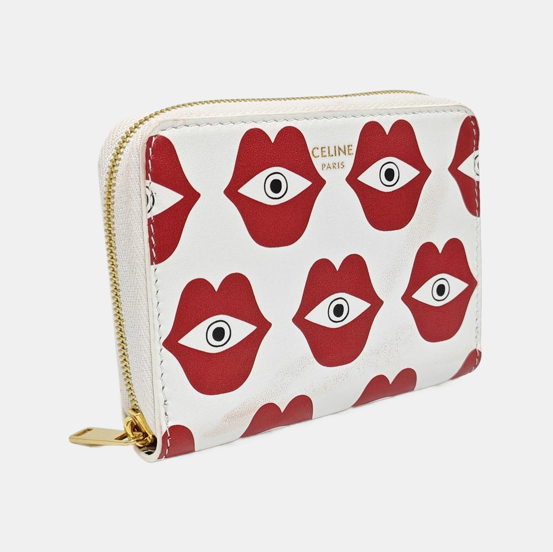 Calfskin Wallet White