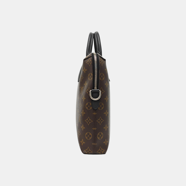 PORTE-DOCUMENTS Monogram Coated Canvas Brown