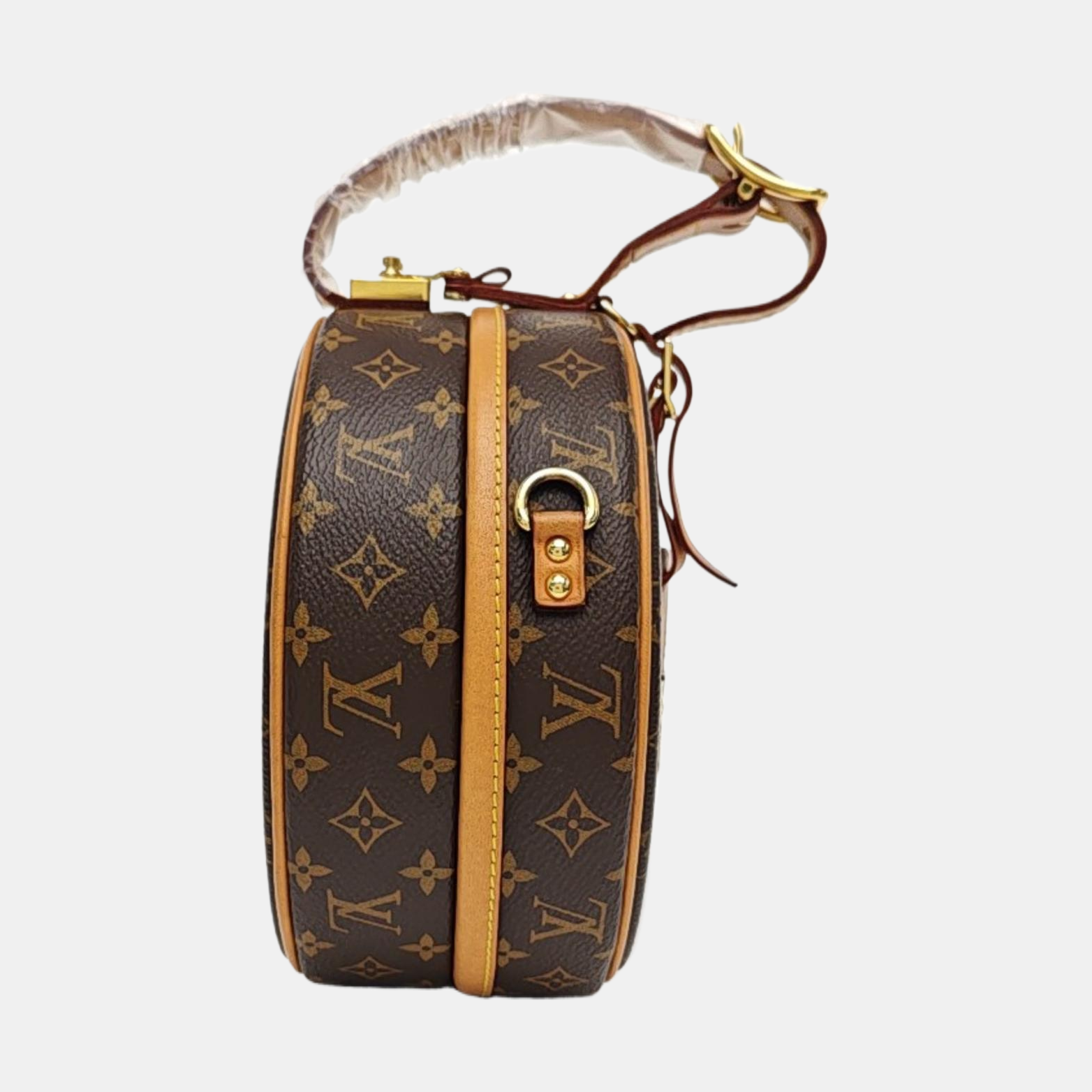 BOITE CHAPEAU PM Monogram Coated Canvas Brown