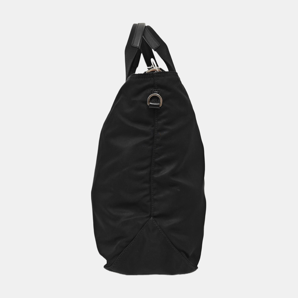 Nylon Tote Bag Black