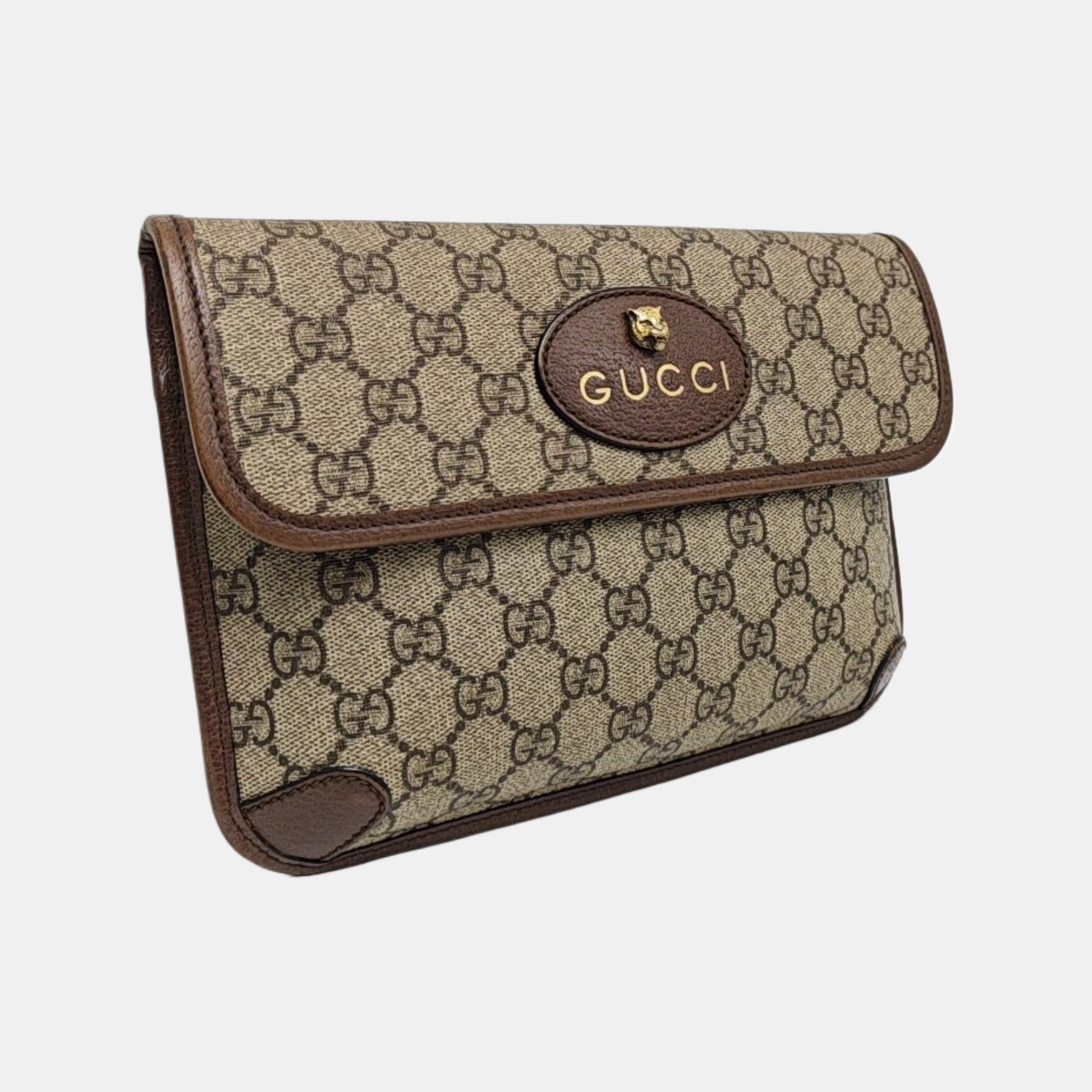 Neo Vintage Monogram Coated Canvas Beige