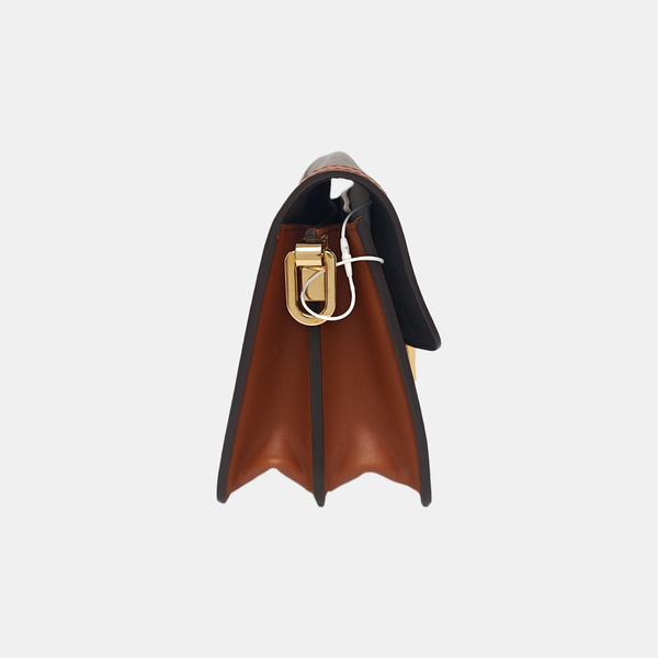DAUPHINE Mini Monogram Coated Canvas Brown