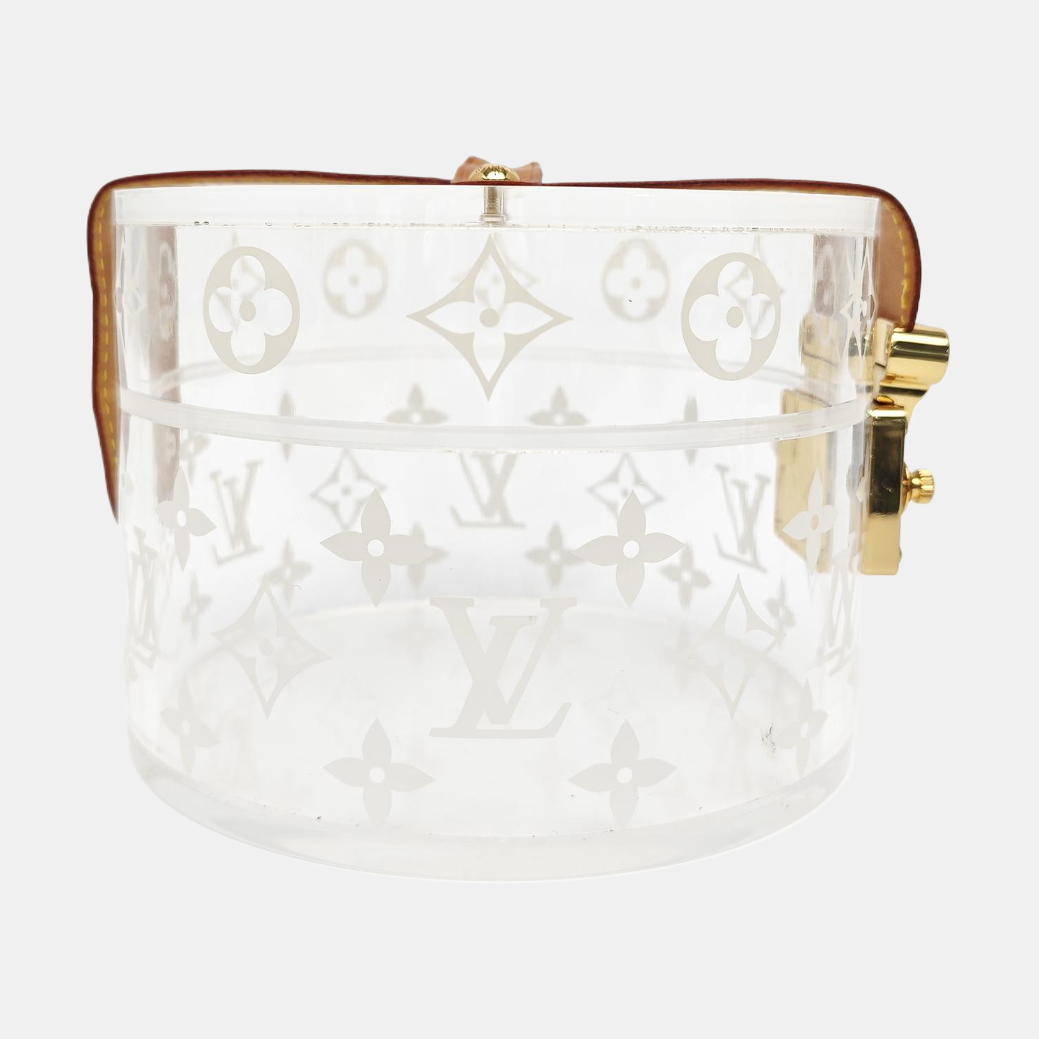BOX SCOTT Monogram Plastic Clear