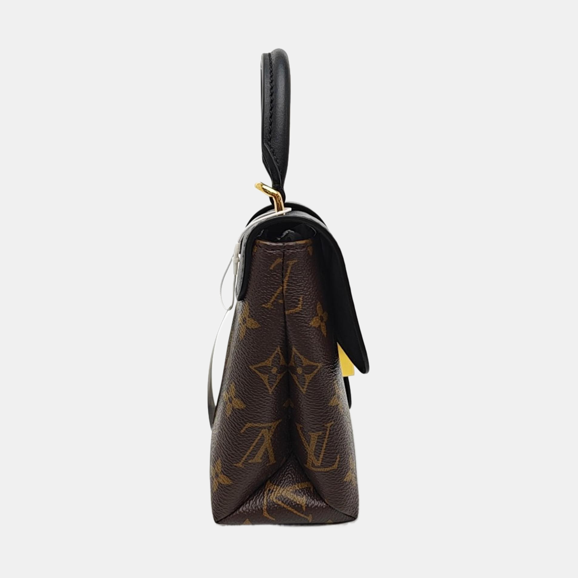 LOCKY BB Monogram Coated Canvas Brown