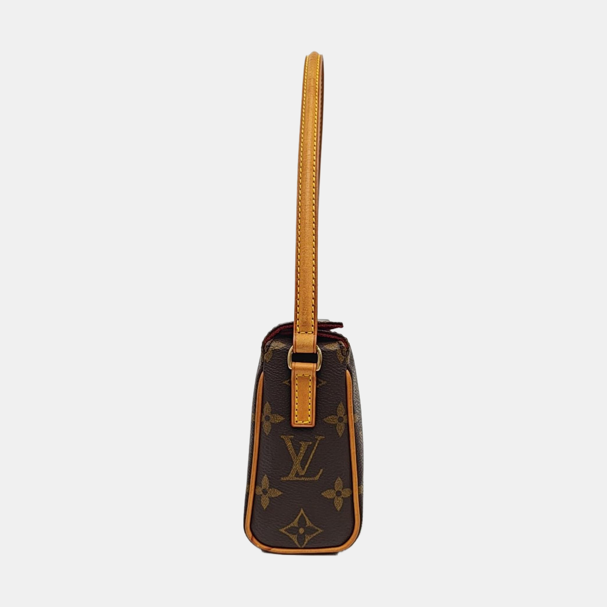 RECITAL Monogram Coated Canvas Brown