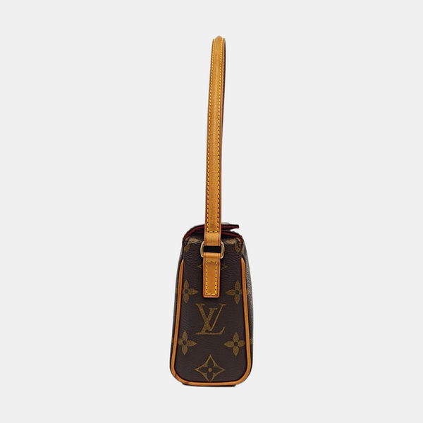 RECITAL Monogram Coated Canvas Brown