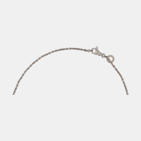 B.ZERO1 18k White Gold Silver Necklace