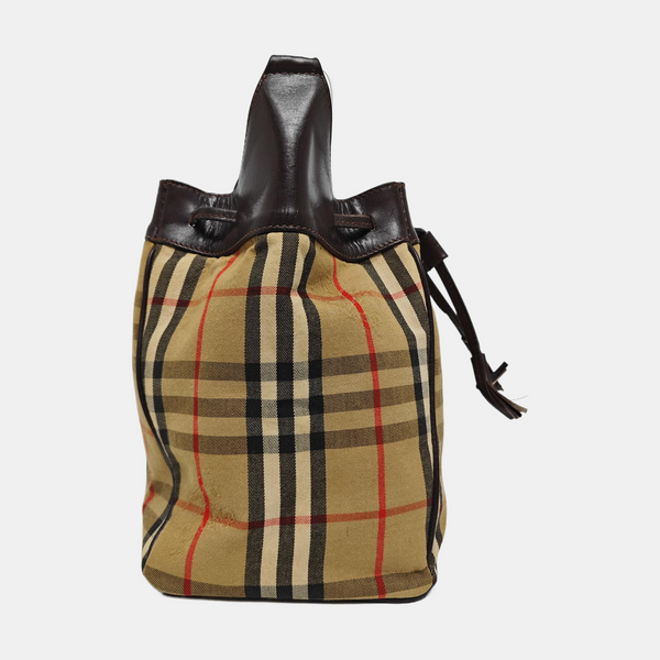 Canvas Shoulder Bag Brown