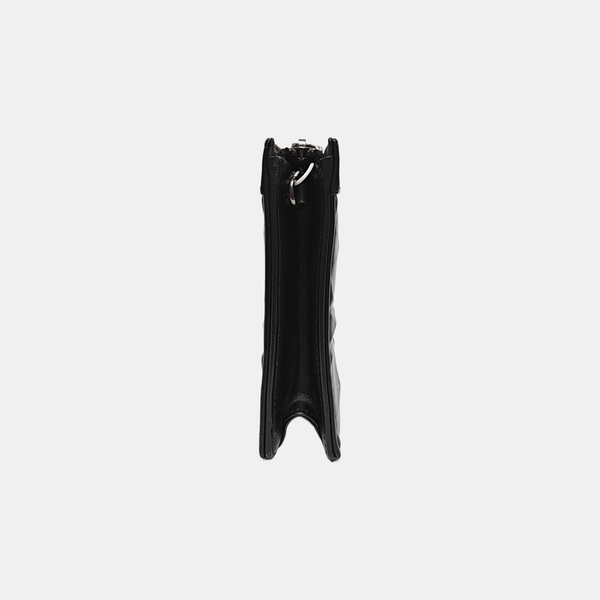 Authenticated pre-owned  Dior Caro Cannage Calfskin Black - Shoulder Bag at Looply
