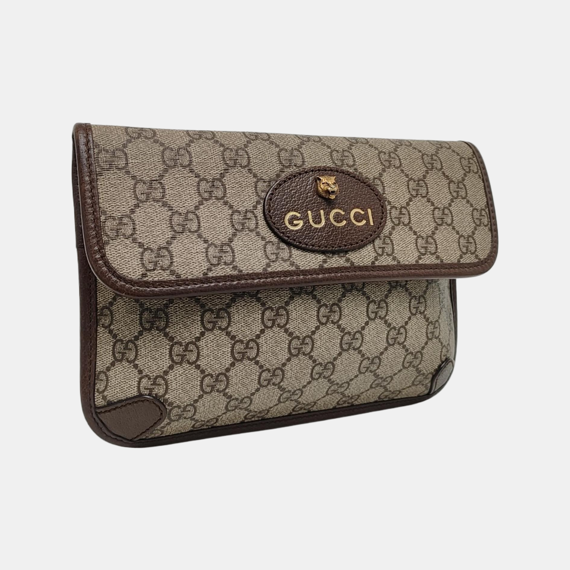 Neo Vintage Monogram Coated Canvas Beige