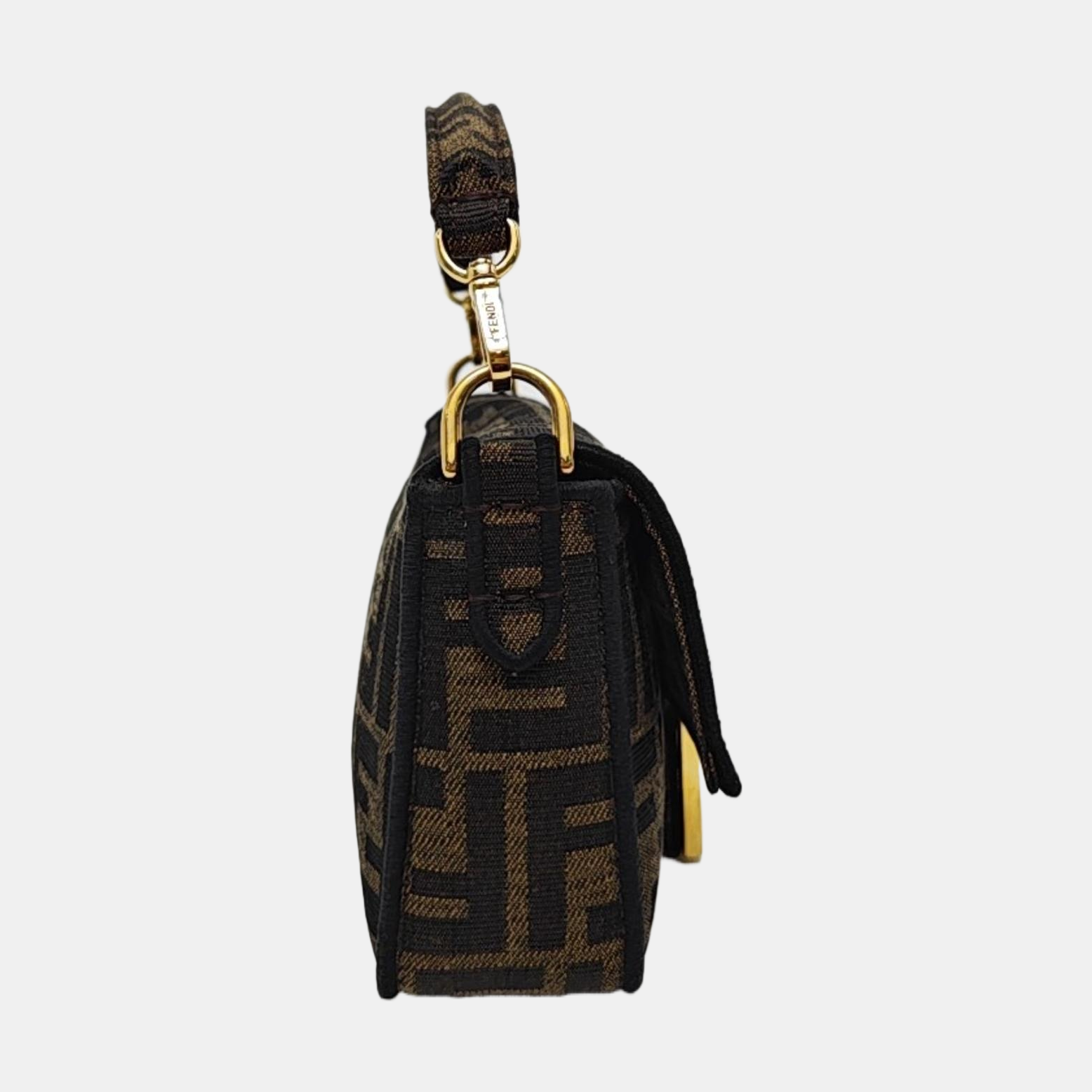 Baguette Mini Fabric Brown
