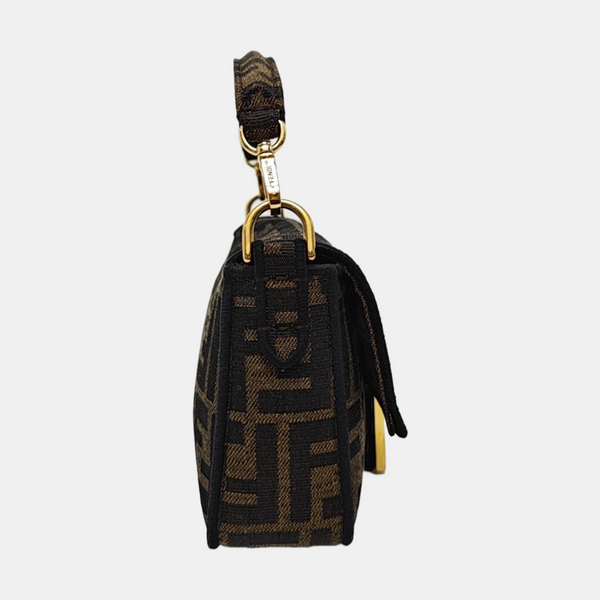 Baguette Mini Fabric Brown