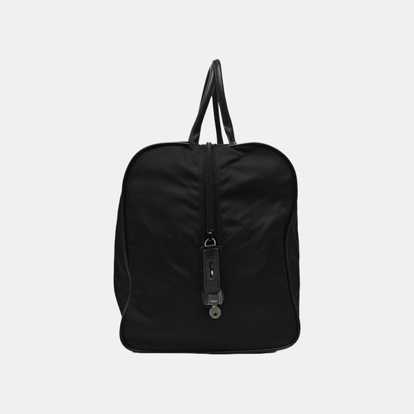 Nylon Top Handle Bag Black