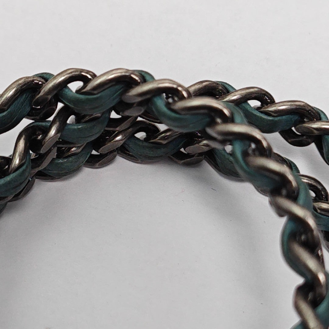 Metal Blue Bangle