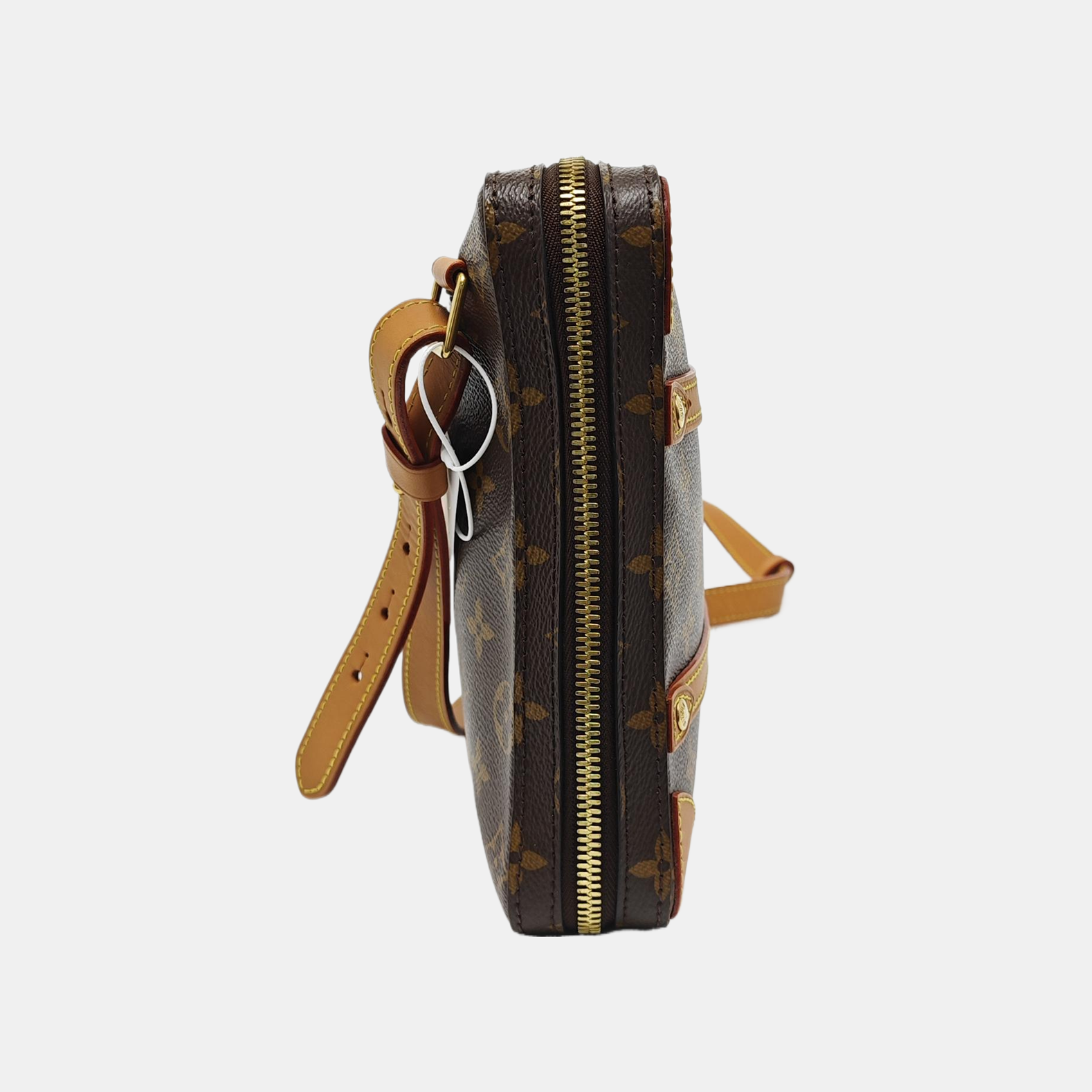 SOFT TRUNK PM Monogram Coated Canvas Brown