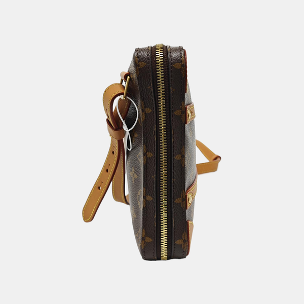 SOFT TRUNK PM Monogram Coated Canvas Brown