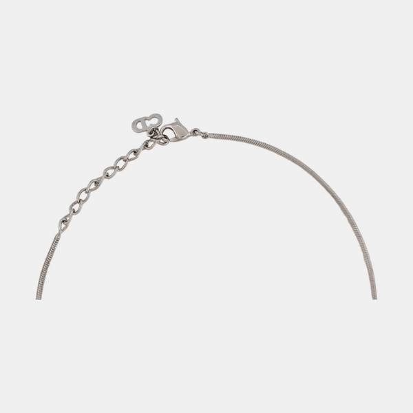 Dio(r)evolution Metal Silver Necklace