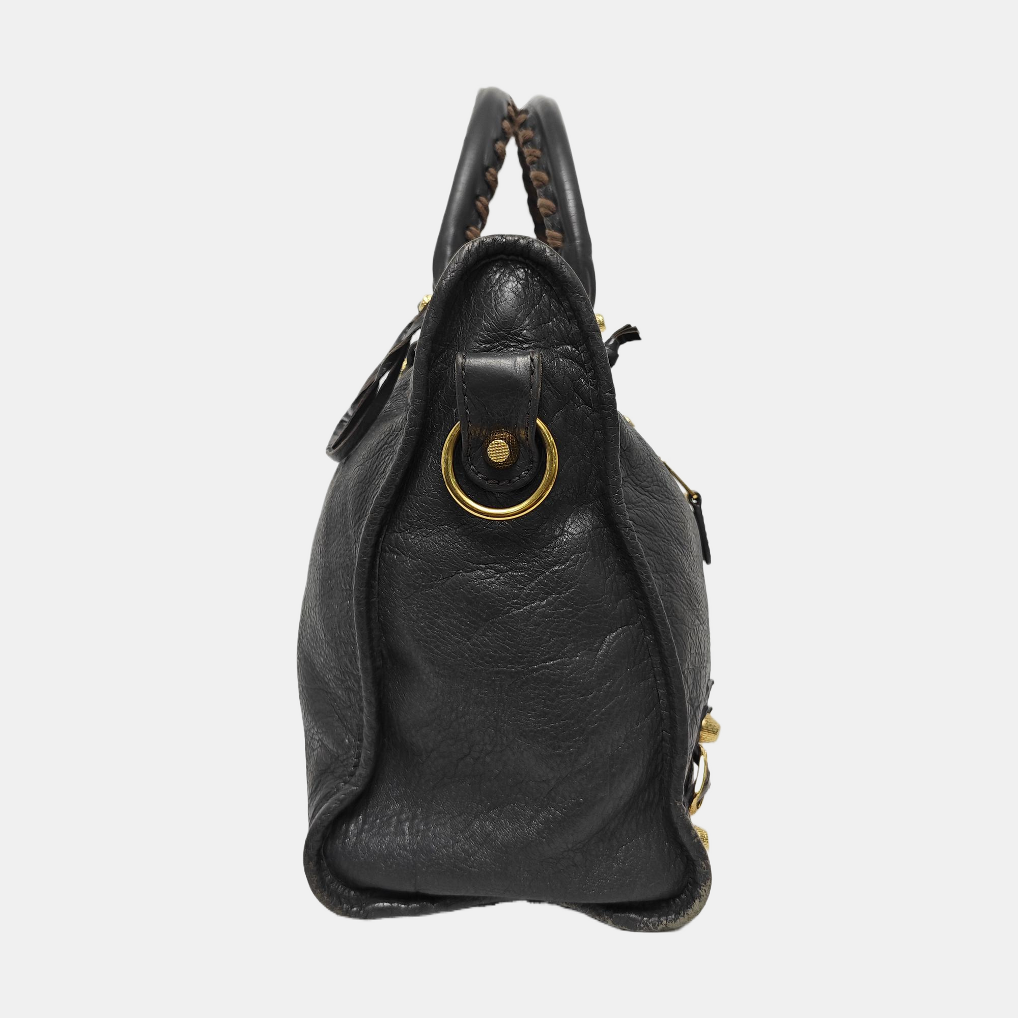Classic City Medium Lambskin Gray