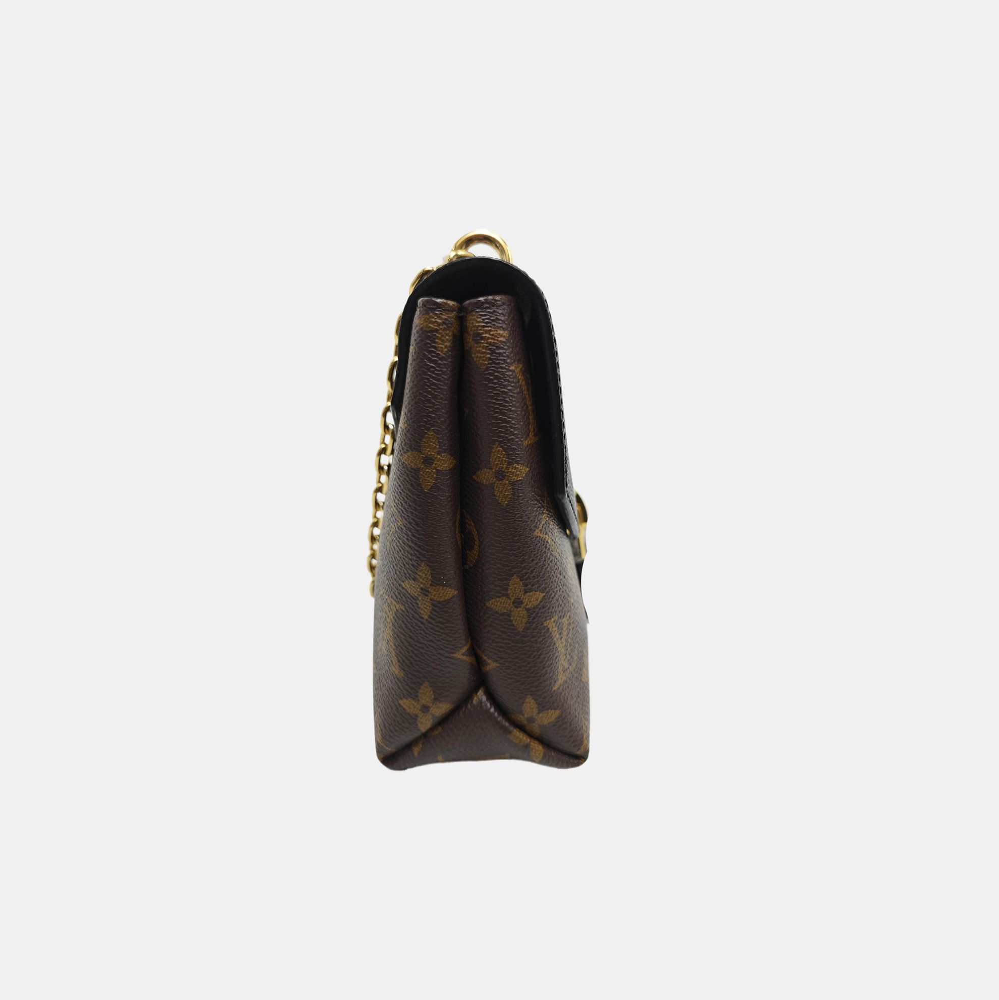 SAINT PLACIDE Monogram Coated Canvas Black