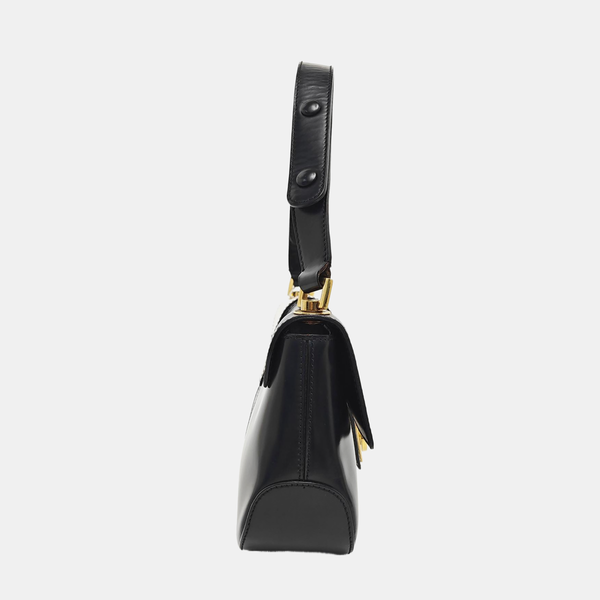Sophia Quilted Calfskin Black