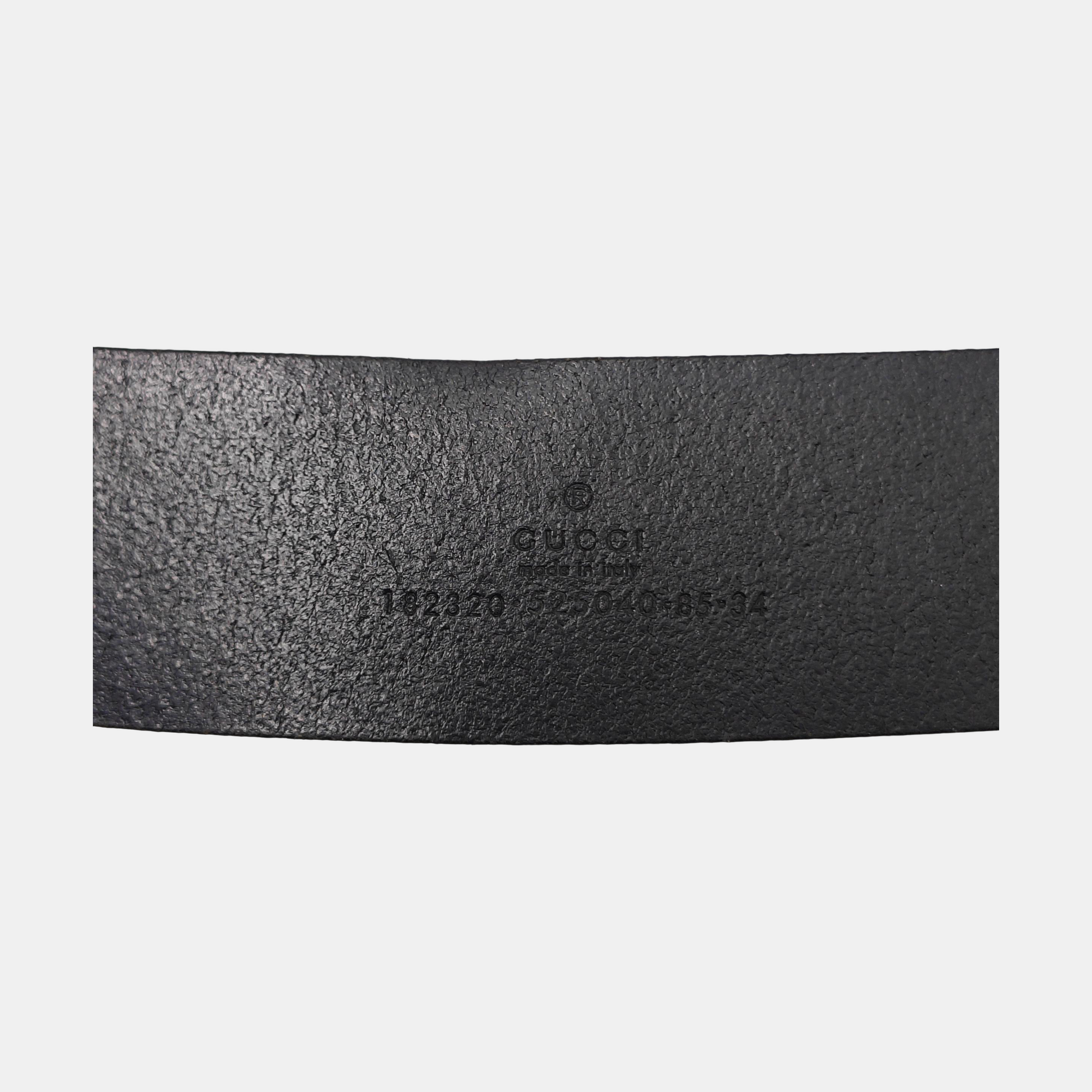 Leather Belt Black
