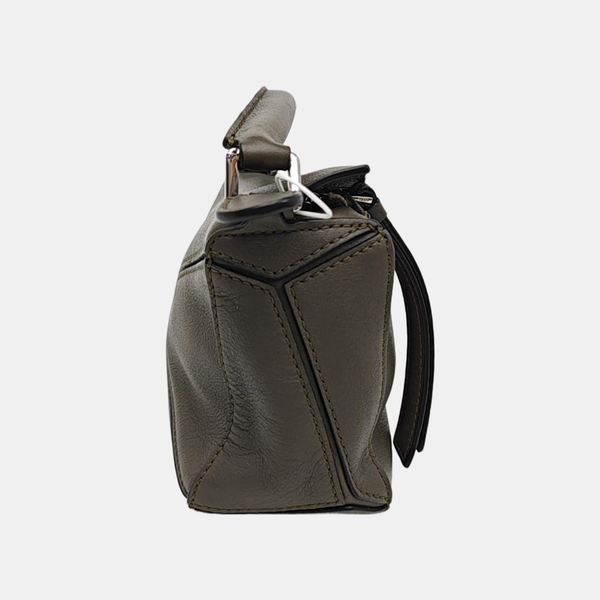 Puzzle Mini Calfskin Green