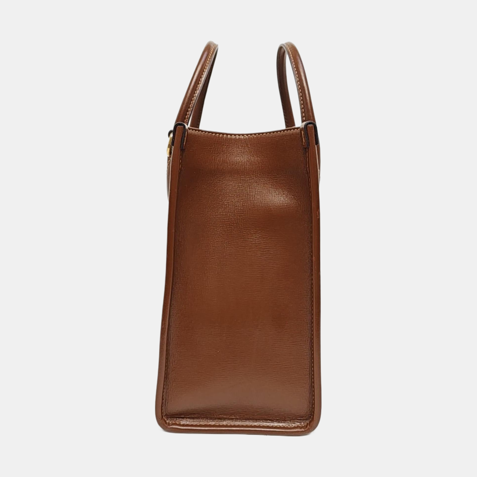 Retro Small Monogram Coated Canvas Brown