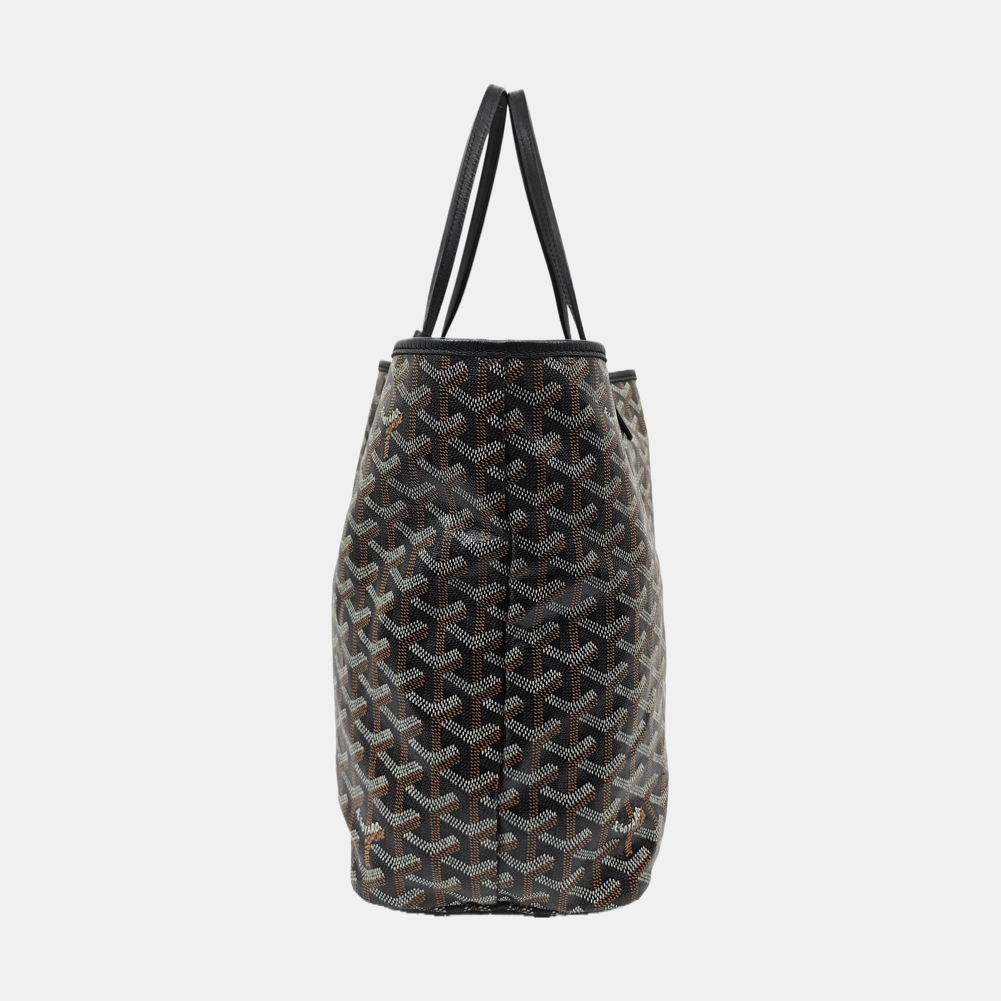 Saint Louis PM Coated Canvas Black