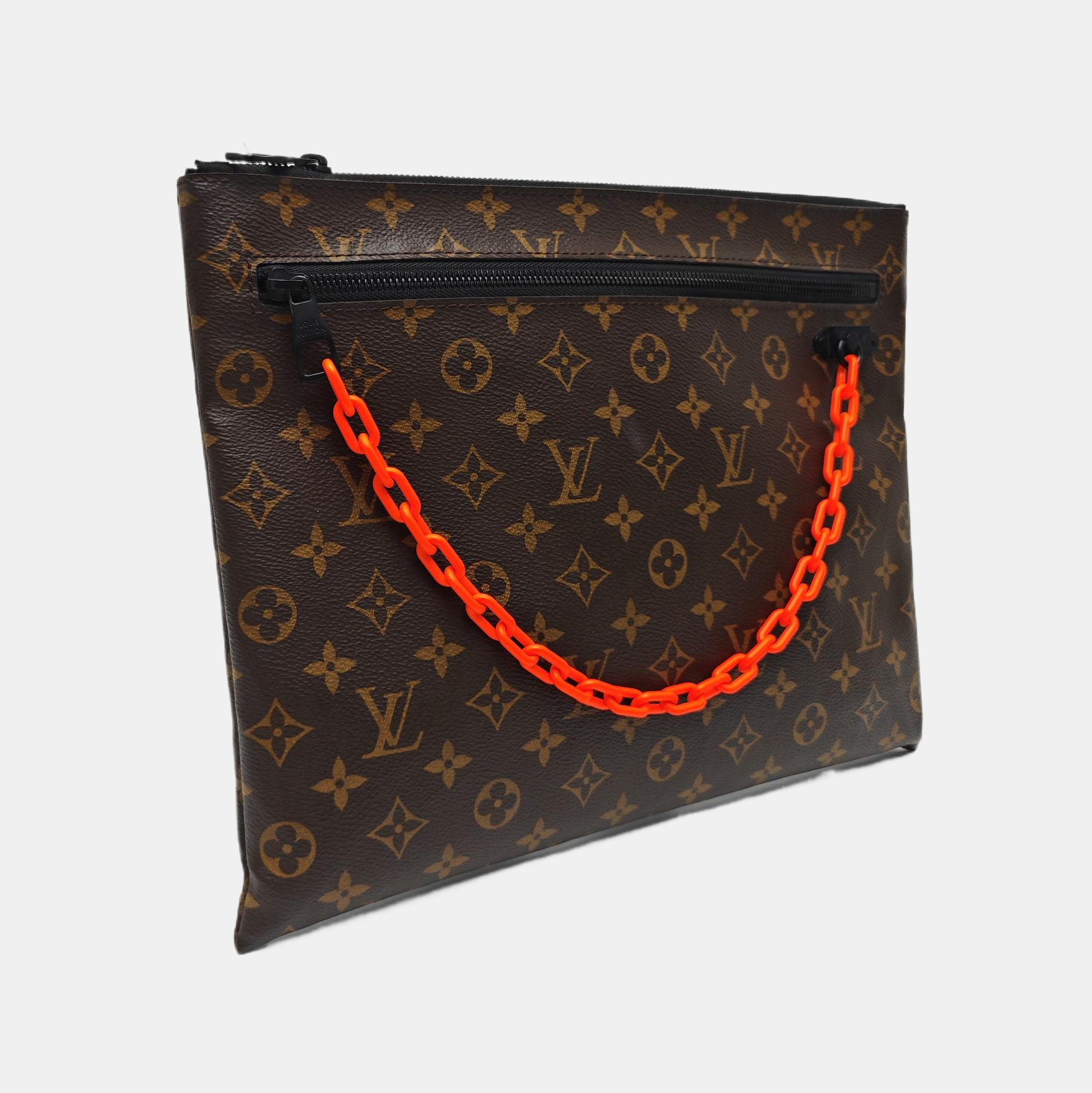 A4 Monogram Coated Canvas Brown
