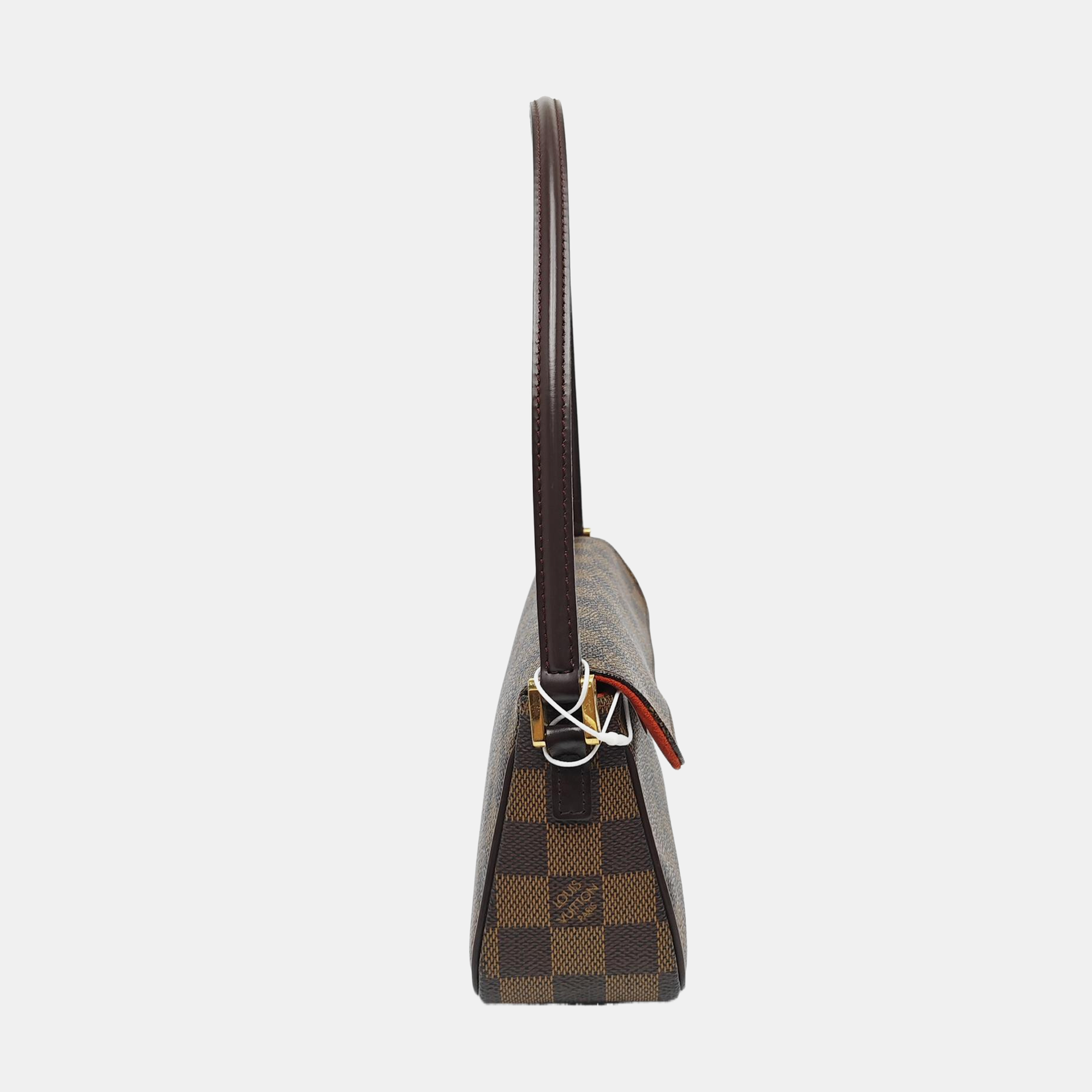 RECOLETA Damier Ebene Coated Canvas Brown