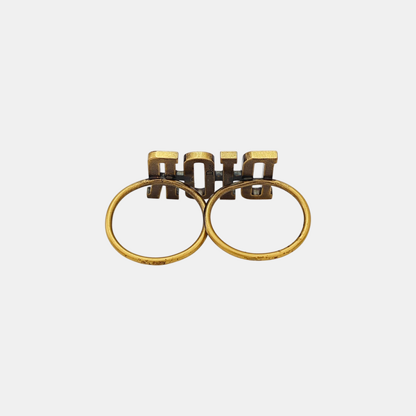 Metal Gold Ring EU 51