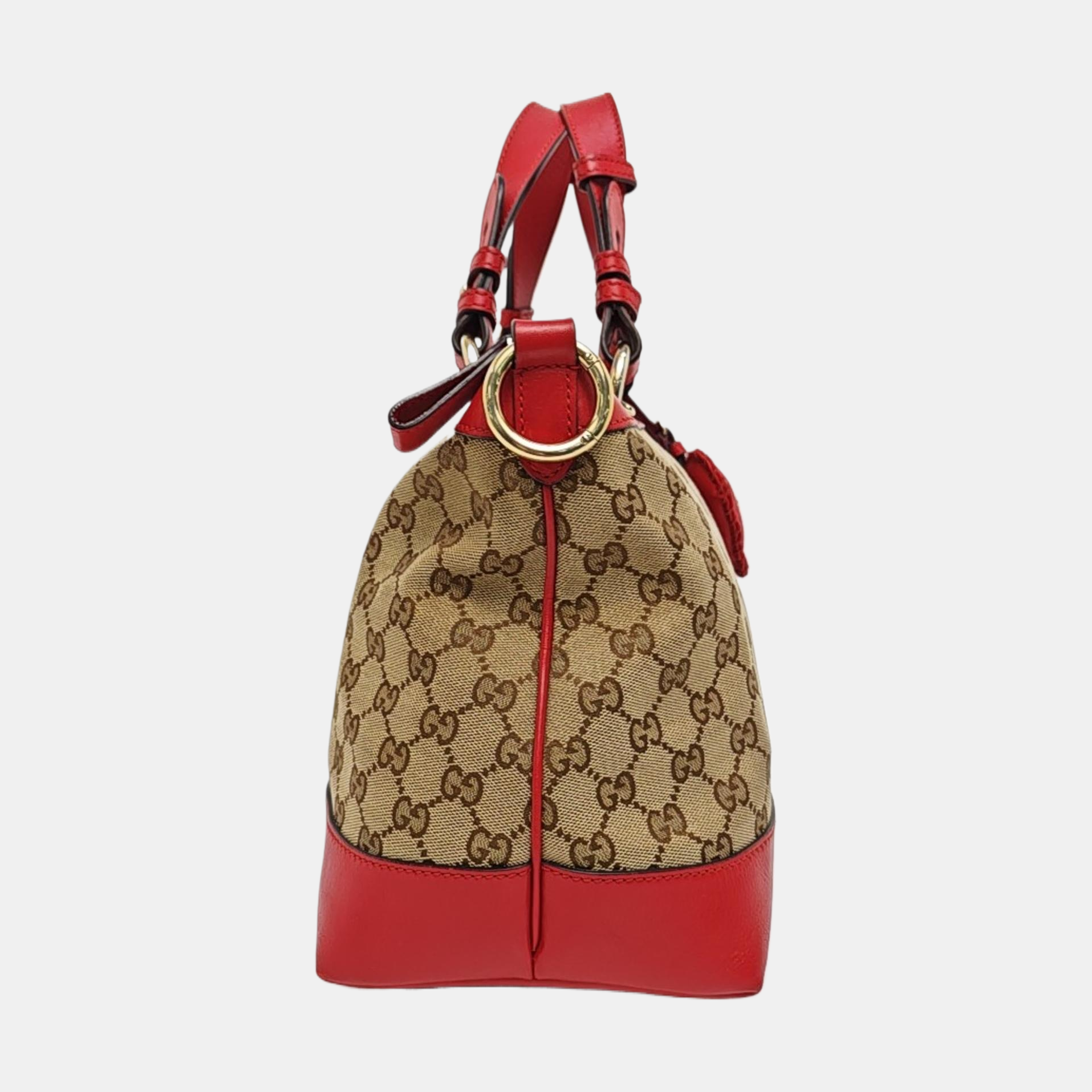 Monogram Canvas Tote Bag Beige