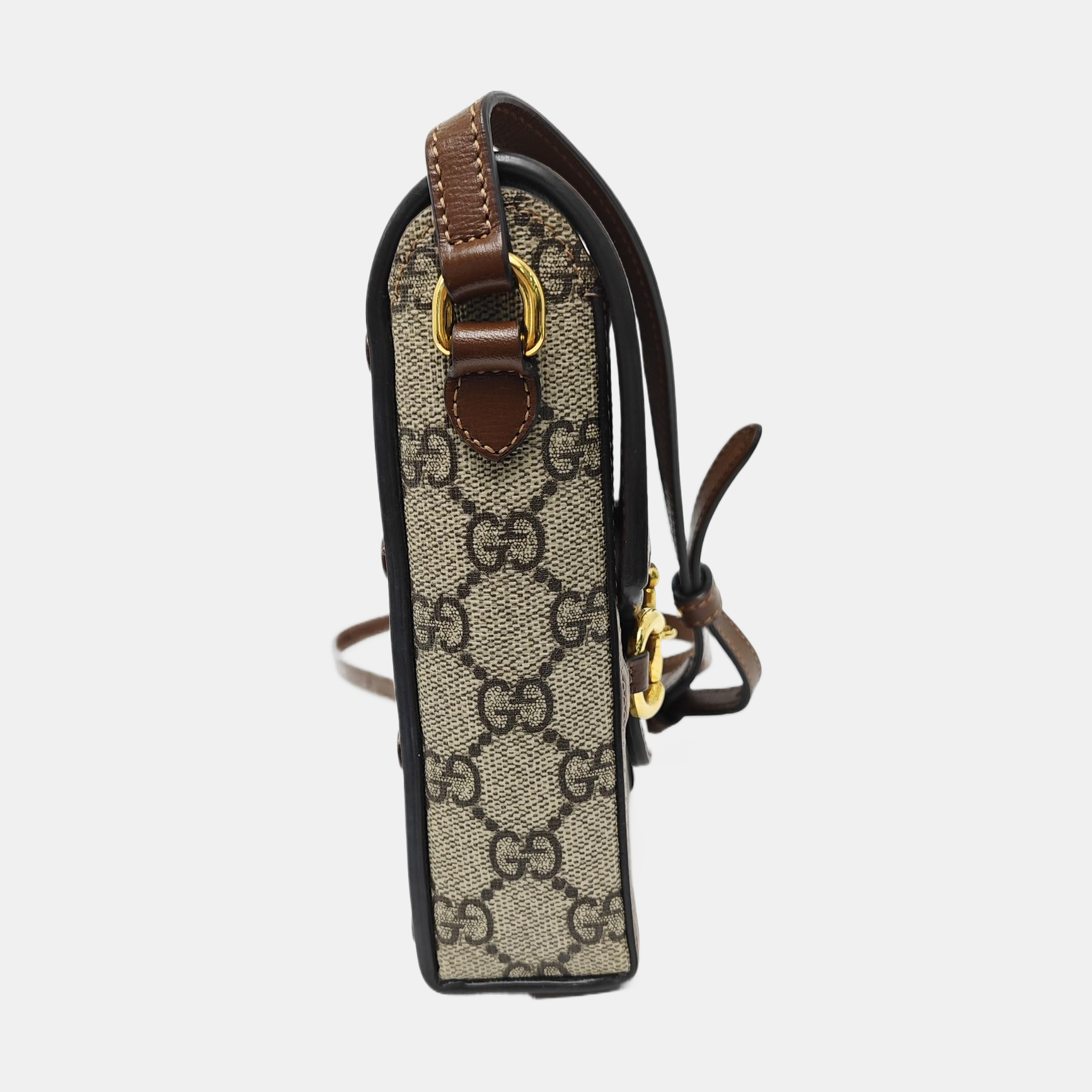 Horsebit 1955 Mini Coated Canvas Beige