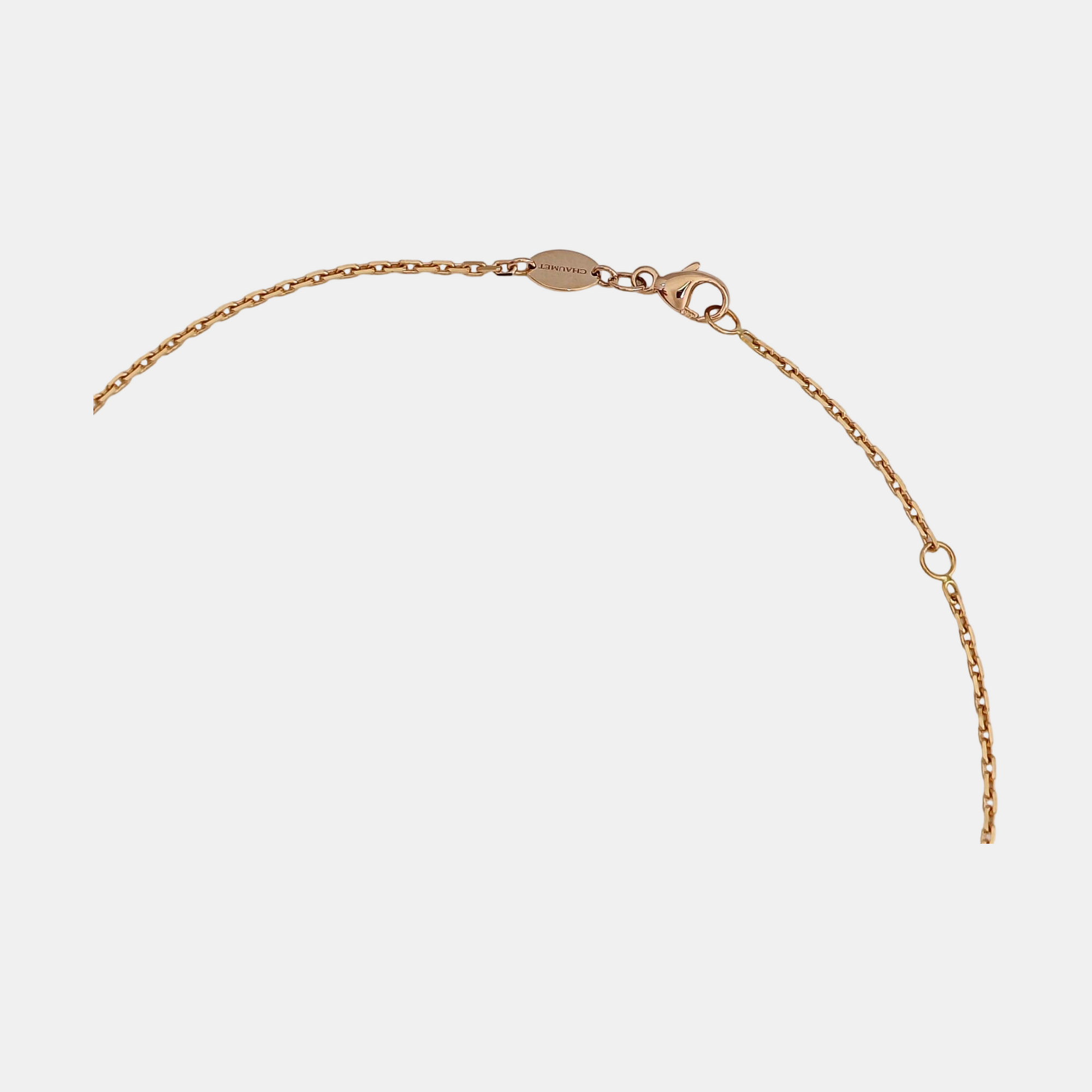 Jeux De Liens 18k Rose Gold Necklace