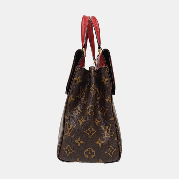 VÉNUS Monogram Coated Canvas Brown