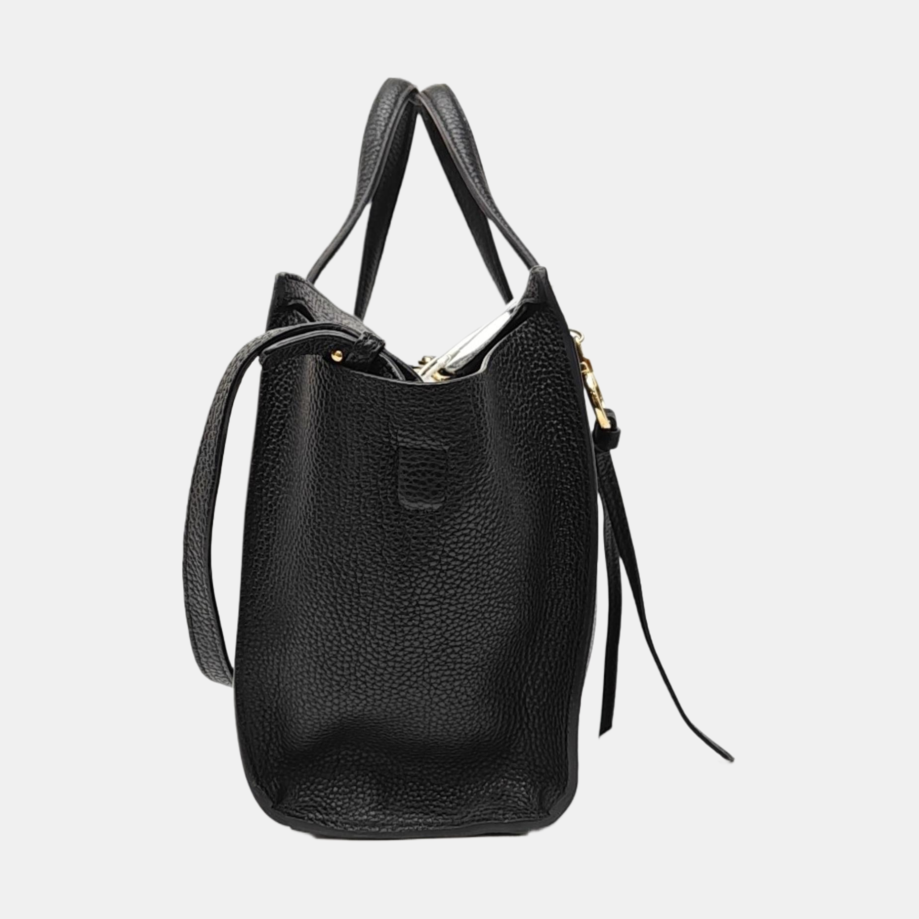 Amy Small Calfskin Black