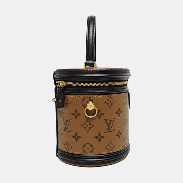 CANNES PM Monogram Coated Canvas Brown