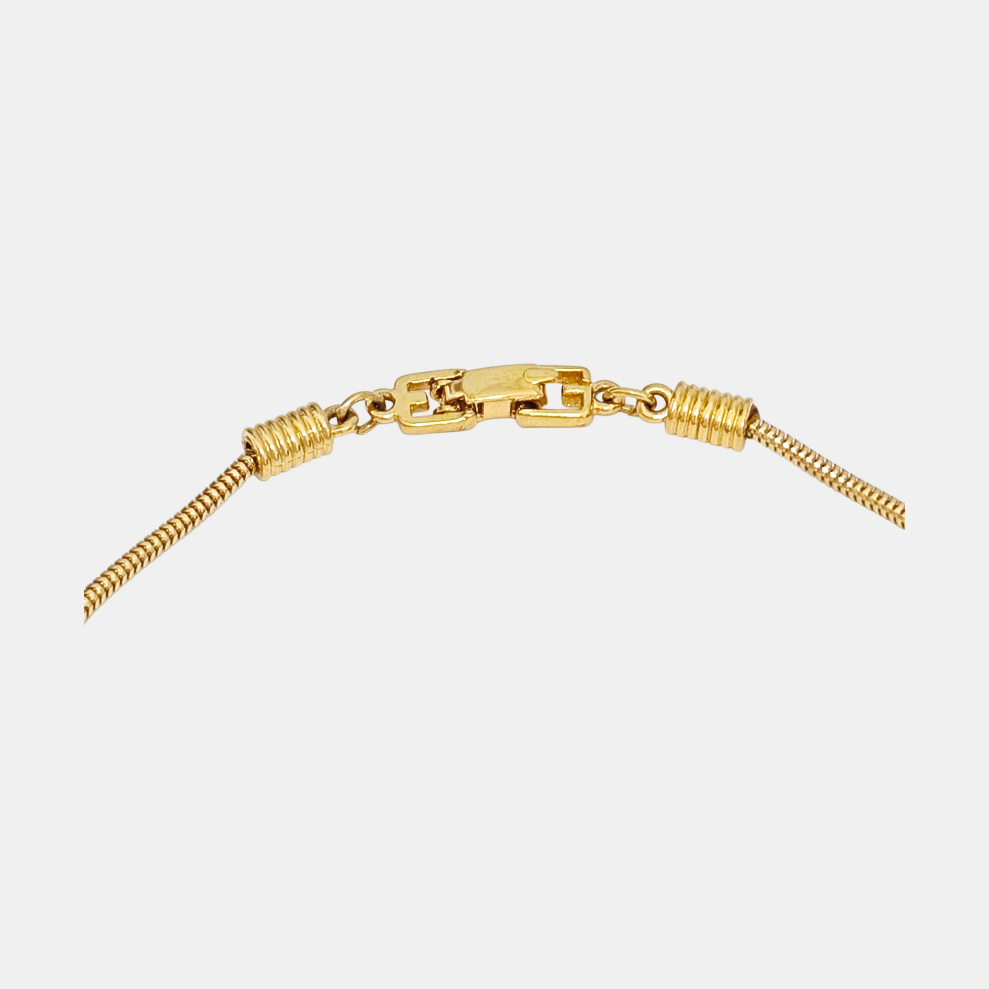 G Link Metal Gold Necklace