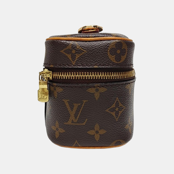 NICE Super Mini Monogram Coated Canvas Brown