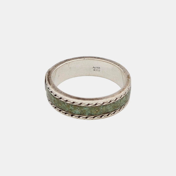 Interlocking G 925 Sterling Silver Ring HK 20