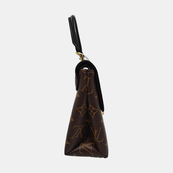 LOCKY BB Monogram Coated Canvas Brown