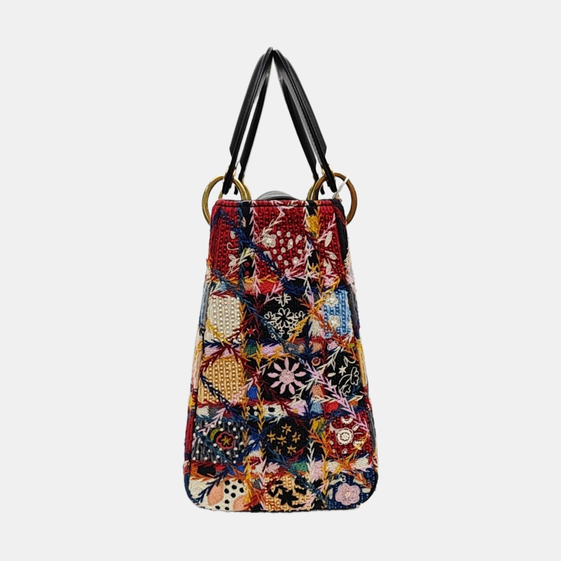 Cannage Fabric Tote Bag Multicolor