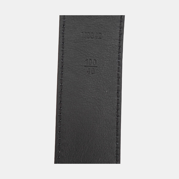 Leather Belt Black