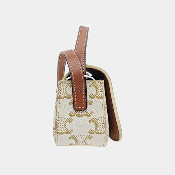 TABOU Mini Coated Canvas White