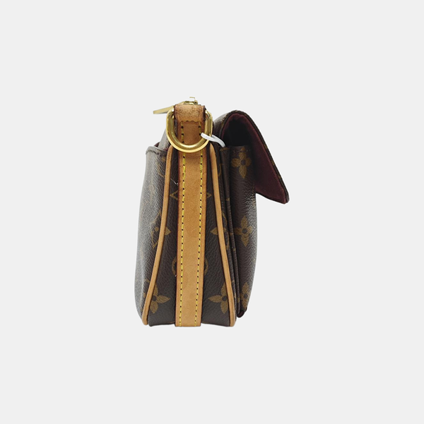 VIVA CITE Monogram Coated Canvas Brown
