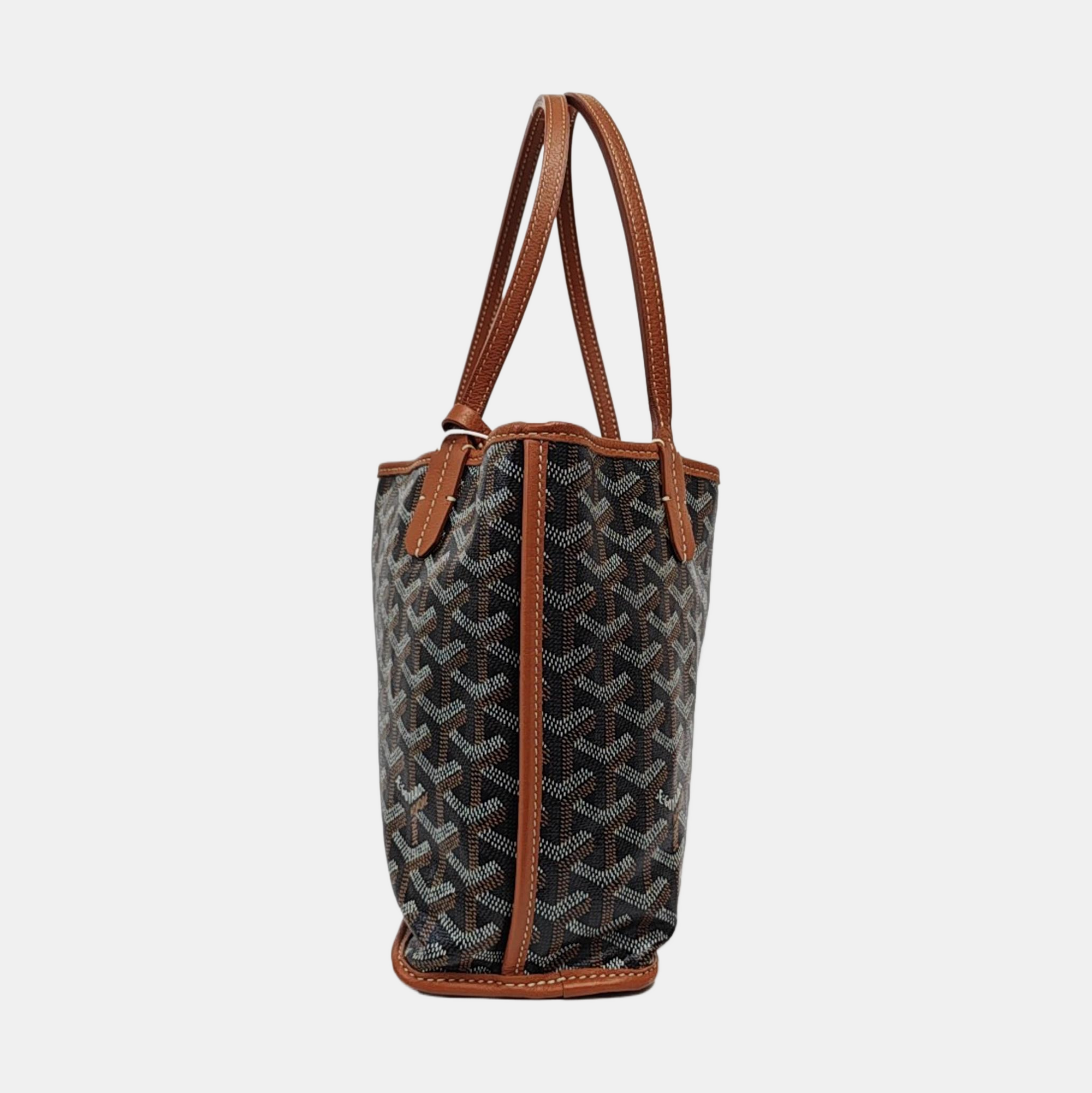 Anjou Coated Canvas Brown